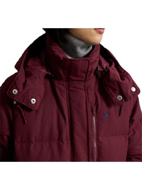 woven-puffer-coat classic wine Polo Ralph Lauren | 211-B17285-005CLASSIC WINE